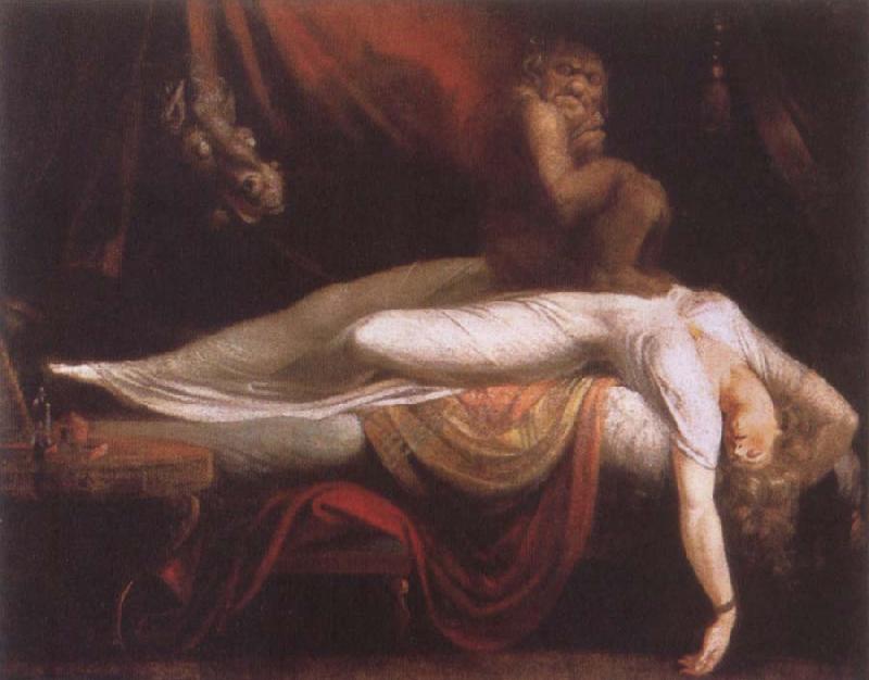 Johann Heinrich Fuseli The Nightmare Sweden oil painting art